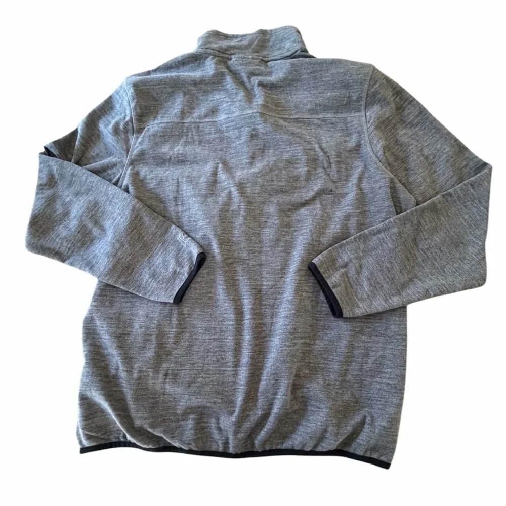 Avalanche Men's Gray Zip-Up Fleece